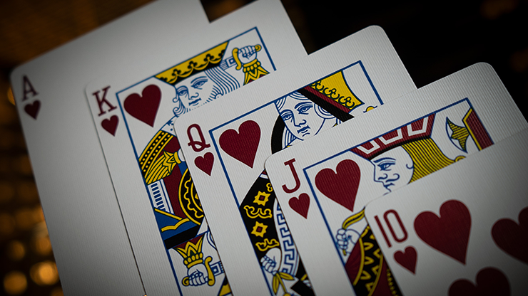 Limited Edition Cherry Casino (Monte Carlo Black and Gold) Numbered Seals Playing Cards by Pure Imagination Projects by Murphy's Magic Supplies, Inc.