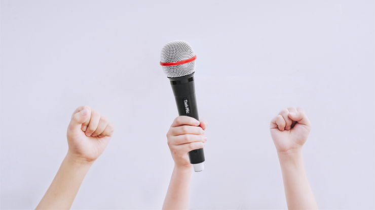Microphone (Giggle Stick) by JL Magic by Murphy's Magic Supplies, Inc.