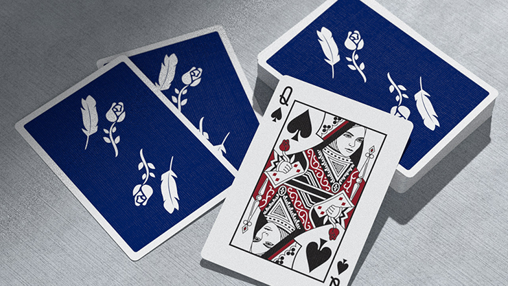 Royal Blue Remedies Playing Cards by Madison x Schneider by Murphy's Magic Supplies, Inc.