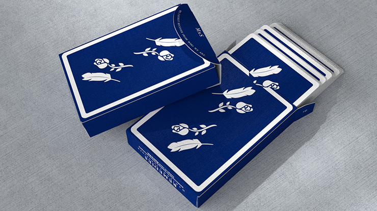 Royal Blue Remedies Playing Cards by Madison x Schneider by Murphy's Magic Supplies, Inc.