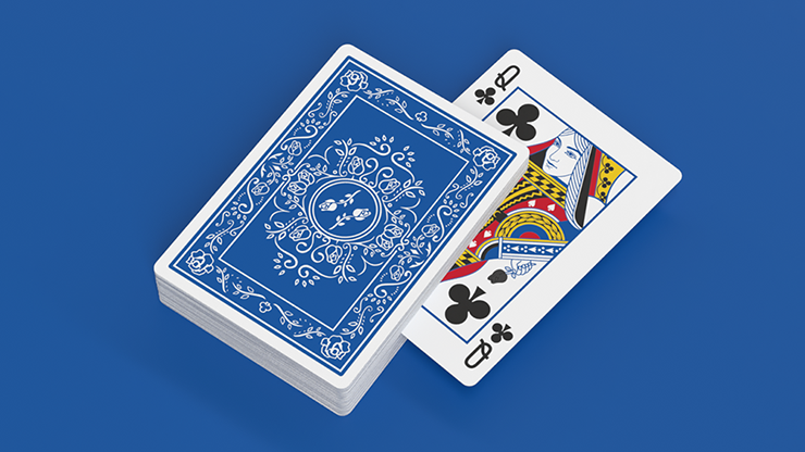 Black Roses Blue Magic Playing Cards by Murphy's Magic Supplies, Inc.