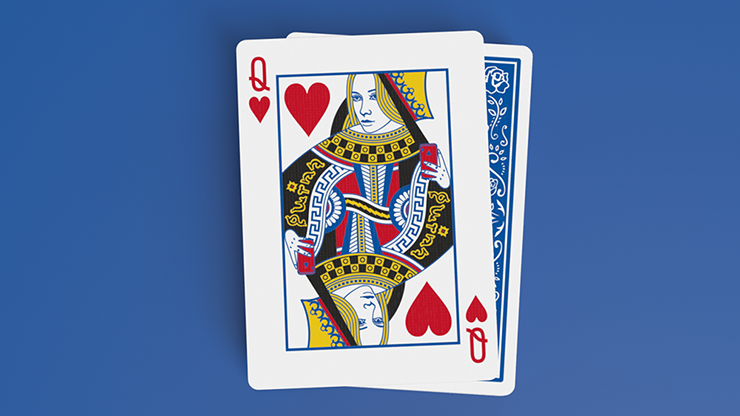 Black Roses Blue Magic Playing Cards by Murphy's Magic Supplies, Inc.