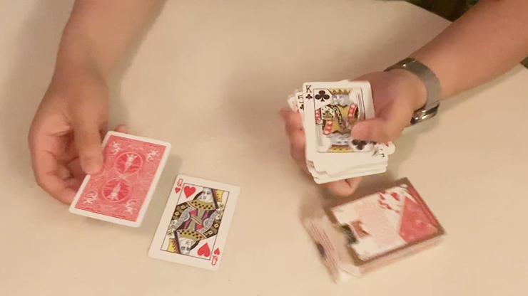 In the Visible Deck RED (Gimmicks and Online Instruction by Victory Hwan- Trick by Murphy's Magic Supplies, Inc.