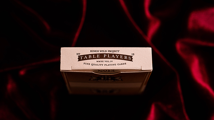 No.13 Table Players Vol. 4 (Cavett) Playing Cards by Kings Wild Project by Murphy's Magic Supplies, Inc.