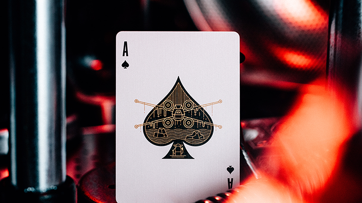 Star Wars Dark Side Silver Edition Playing Cards (Graphite Grey) by theory11 by Murphy's Magic Supplies, Inc.