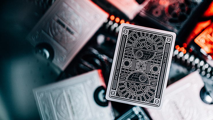 Star Wars Dark Side Silver Edition Playing Cards (Graphite Grey) by theory11 by Murphy's Magic Supplies, Inc.