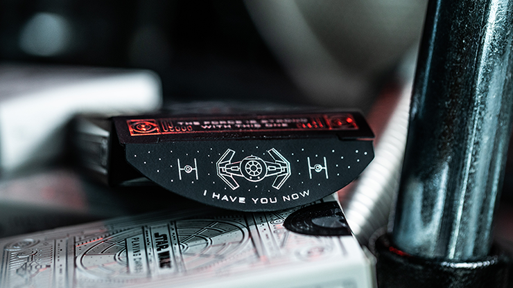 Star Wars Dark Side Silver Edition Playing Cards (Graphite Grey) by theory11 by Murphy's Magic Supplies, Inc.