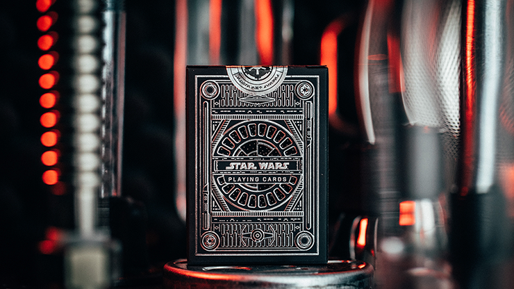 Star Wars Dark Side Silver Edition Playing Cards (Graphite Grey) by theory11 by Murphy's Magic Supplies, Inc.