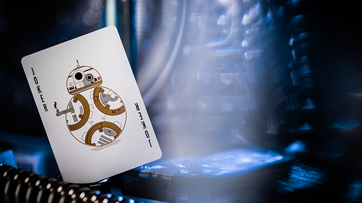 Star Wars Light Side Silver Edition Playing Cards (White) by theory11 by Murphy's Magic Supplies, Inc.