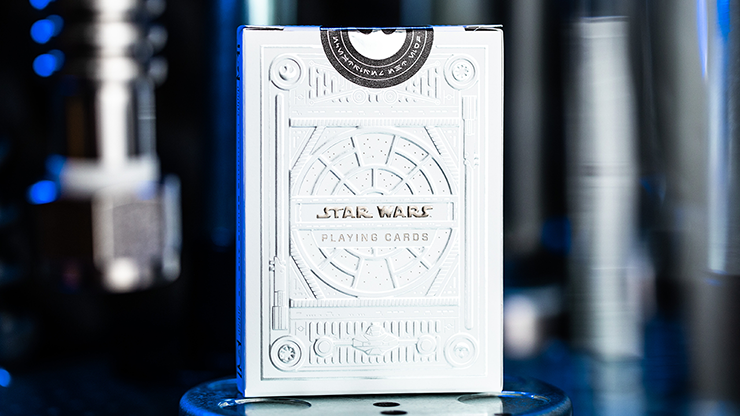 Star Wars Light Side Silver Edition Playing Cards (White) by theory11 by Murphy's Magic Supplies, Inc.