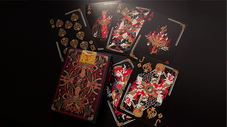 Midnight Geung Si Playing Cards by HypieLab by Murphy's Magic Supplies, Inc.