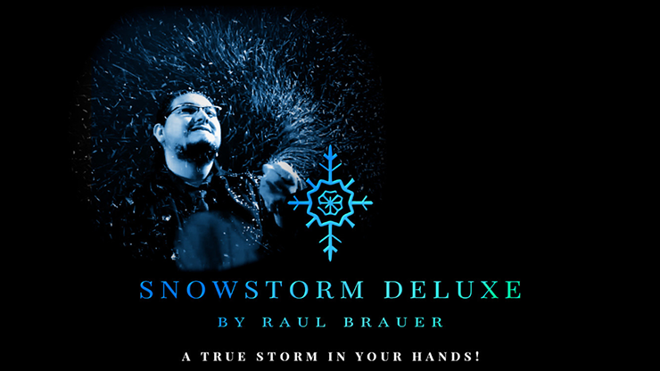Snowstorm Deluxe (White) by Raul Brauer by Murphy's Magic Supplies, Inc.