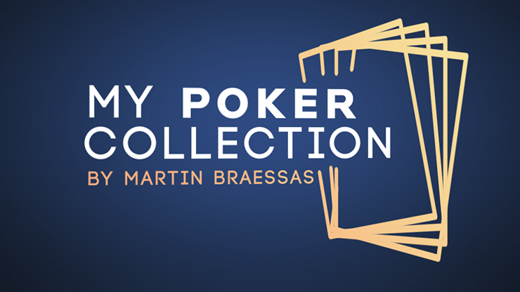 My Poker Collection (Gimmicks and Online Instructions) by Martin Braessas - Trick by Murphy's Magic Supplies, Inc.