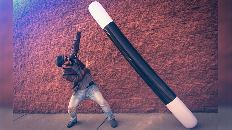 INFLATABLE WAND MEGA (8FT.) by Murphy's Magic Supplies - Trick by Murphy's Magic Supplies, Inc.