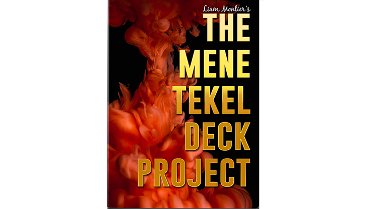 BIGBLINDMEDIA Presents The Mene Tekel Deck Blue Project with Liam Montier (Gimmicks and Online Instructions) - Trick by Murphy's Magic Supplies, Inc.