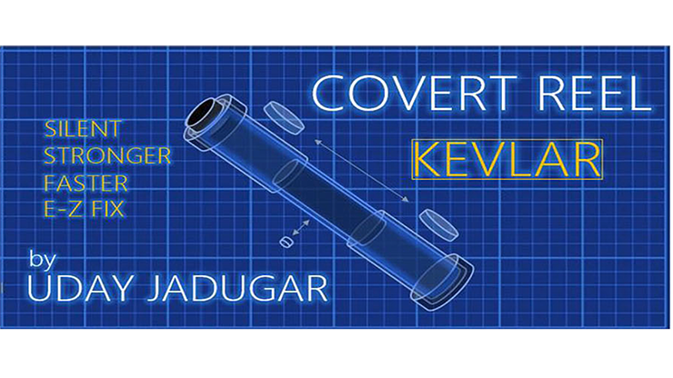 COVERT REEL (KEVLAR) by Uday Jadugar by Murphy's Magic Supplies, Inc.