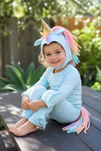 Sky Blue Unicorn Halloween Costume by Band of the Wild