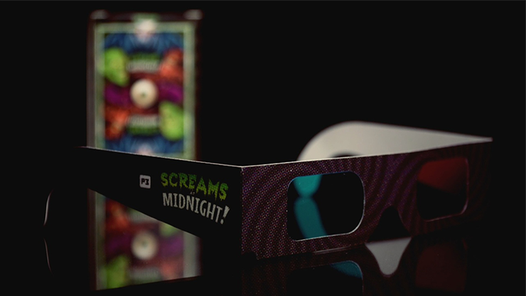Screams at Midnight Playing Cards (3D-Glasses INCLUDED) by Murphy's Magic Supplies, Inc.