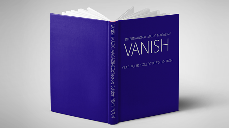 VANISH MAGIC MAGAZINE Collectors Edition Year Four (Hardcover) by Vanish Magazine - Book by Murphy's Magic Supplies, Inc.