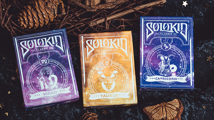 Solokid Constellation Series V2 (Capricorn) Playing Cards by Solokid Playing Card Co. by Murphy's Magic Supplies, Inc.