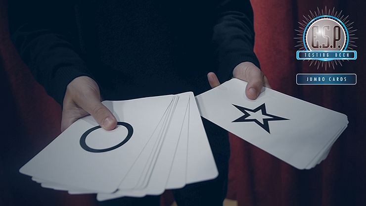 E.S.P. Jumbo Testing Cards (Gimmicks and Online Instructions) by Vernet Magic - Trick by Murphy's Magic Supplies, Inc.