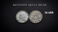 KENNEDY SKULL HEAD COIN by Men Zi Magic by Murphy's Magic Supplies, Inc.