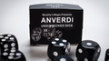 NON GIMMICKED DICE 6 PACK/BLACK by Tony Anverdi - Trick by Murphy's Magic Supplies, Inc.