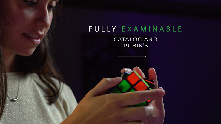 Rubik's Cube 3D Advertising (Gimmicks and Online Instructions) by Henry Evans and Martin Braessas - Trick by Murphy's Magic Supplies, Inc.