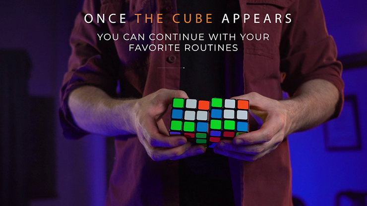 Rubik's Cube 3D Advertising (Gimmicks and Online Instructions) by Henry Evans and Martin Braessas - Trick by Murphy's Magic Supplies, Inc.