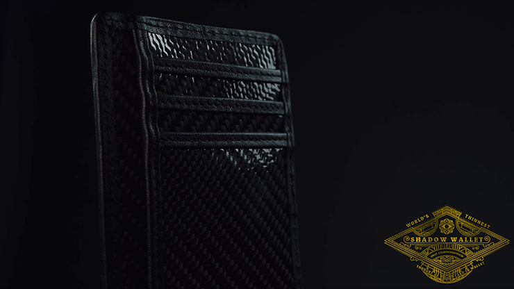 Shadow Wallet Carbon Fiber (Gimmick and Online Instructions) by Dee Christopher and 1914 - Trick by Murphy's Magic Supplies, Inc.