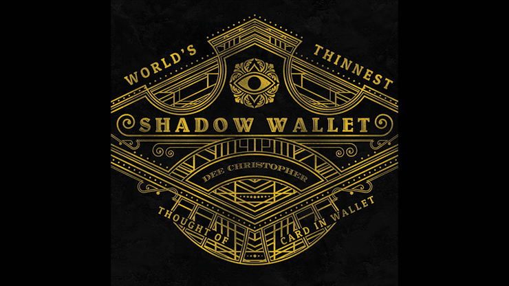 Shadow Wallet Carbon Fiber (Gimmick and Online Instructions) by Dee Christopher and 1914 - Trick by Murphy's Magic Supplies, Inc.