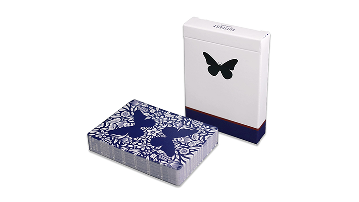 Butterfly Playing Cards Marked (Blue) 3rd Edition by Ondrej Psenicka by Murphy's Magic Supplies, Inc.
