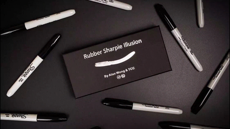 Rubber Sharpie Illusion by Alan Wong & TCC - Trick by Murphy's Magic Supplies, Inc.