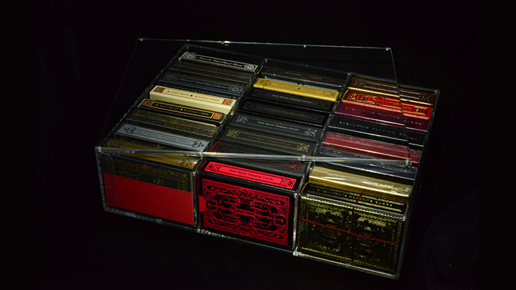 Carat XDR24L Deck Rack (24 Decks) with Lid by Murphy's Magic Supplies, Inc.