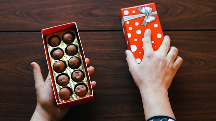 BonBon Box by George Iglesias and Twister Magic (Red Box) - Trick by Murphy's Magic Supplies, Inc.