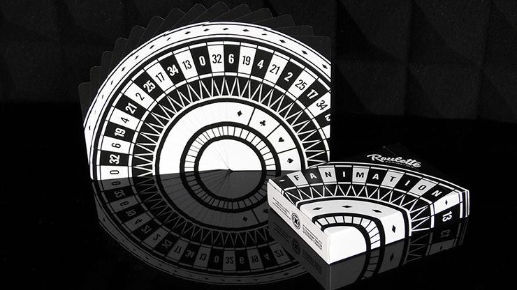 Roulette Fanimation Deck by Mechanic Industries by Murphy's Magic Supplies, Inc.