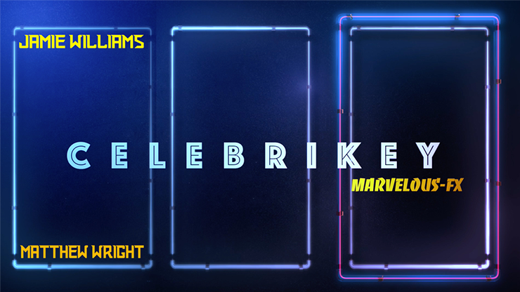 Celebrikey BATMAN (Gimmicks and Online Instruction) by Jamie Williams and Matthew Wright - Trick by Murphy's Magic Supplies, Inc.