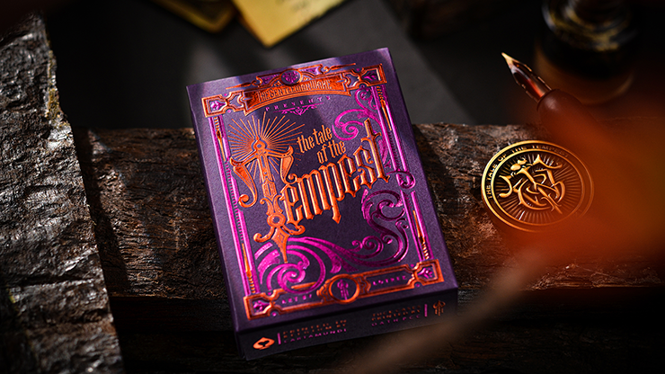 The Tale of the Tempest (Dusk) Playing Cards by Murphy's Magic Supplies, Inc.