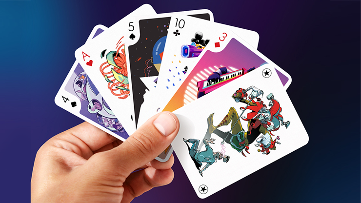 Playing Arts Future Edition Chapter 1 Playing Cards by Murphy's Magic Supplies, Inc.
