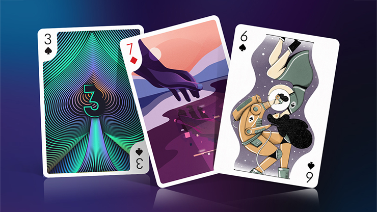 Playing Arts Future Edition Chapter 1 Playing Cards by Murphy's Magic Supplies, Inc.