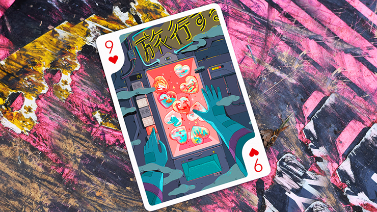 Playing Arts Future Edition Chapter 2 Playing Cards by Murphy's Magic Supplies, Inc.
