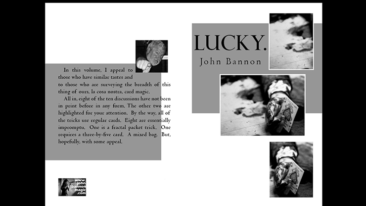 Lucky by John Bannon - Book by Murphy's Magic Supplies, Inc.