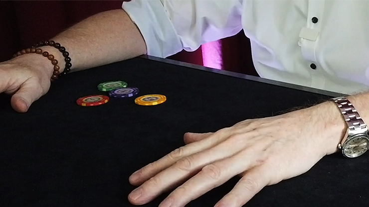 Neo Fly Poker Chips (Gimmicks and Online Instructions) by Leo Smetsers - Trick by Murphy's Magic Supplies, Inc.