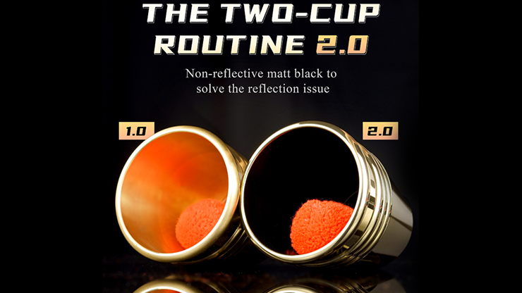 Tommy Wonder Cups & Balls Set 2.0 (Brass) by Raphael and Bluether Magic by Murphy's Magic Supplies, Inc.