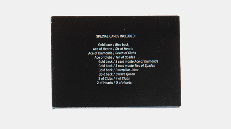 Gaff pack for Butterfly Playing Cards Marked (Black and Gold) by Ondrej Psenicka by Murphy's Magic Supplies, Inc.