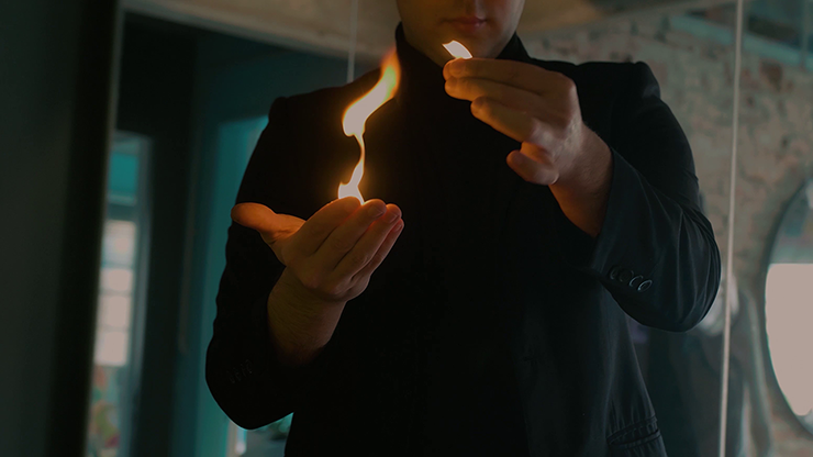 Flame Take (Gimmicks and Online Instructions) by Lukas Hilken And Mysteries - Trick by Murphy's Magic Supplies, Inc.