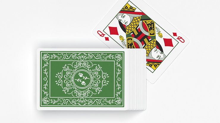BLACK ROSES IMMERGRÜN Playing Cards by Murphy's Magic Supplies, Inc.