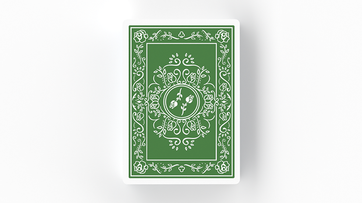 BLACK ROSES IMMERGRÃœN Playing Cards