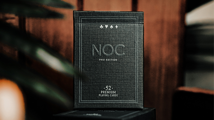 NOC Pro 2021 (Jet Black) Playing Cards by Murphy's Magic Supplies, Inc.