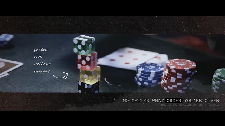 How to Cheat at Dice Black Leather (Props and Online Instructions) by Zonte and SansMinds - Trick by Murphy's Magic Supplies, Inc.